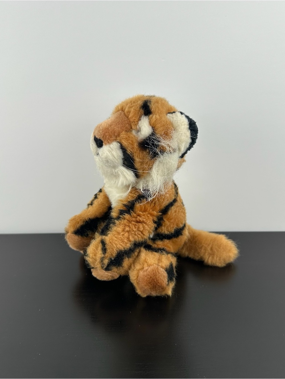 Russ Berrie Rare Tiggy Tiger 5” Orange White Black Striped Plush Stuffed Animal